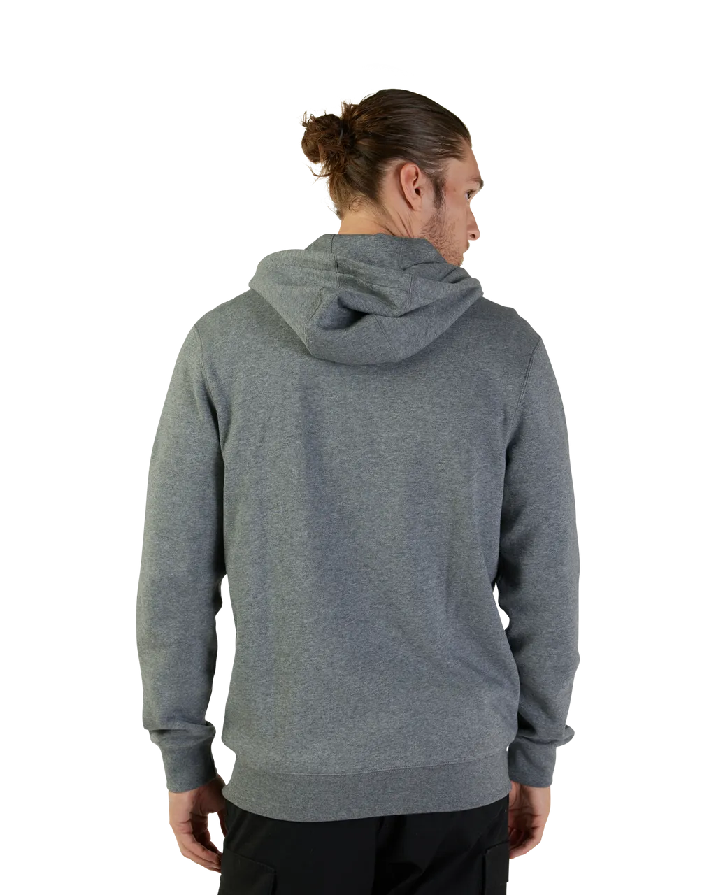 Absolute Fleece Zip Hoodie in Heather Graphite