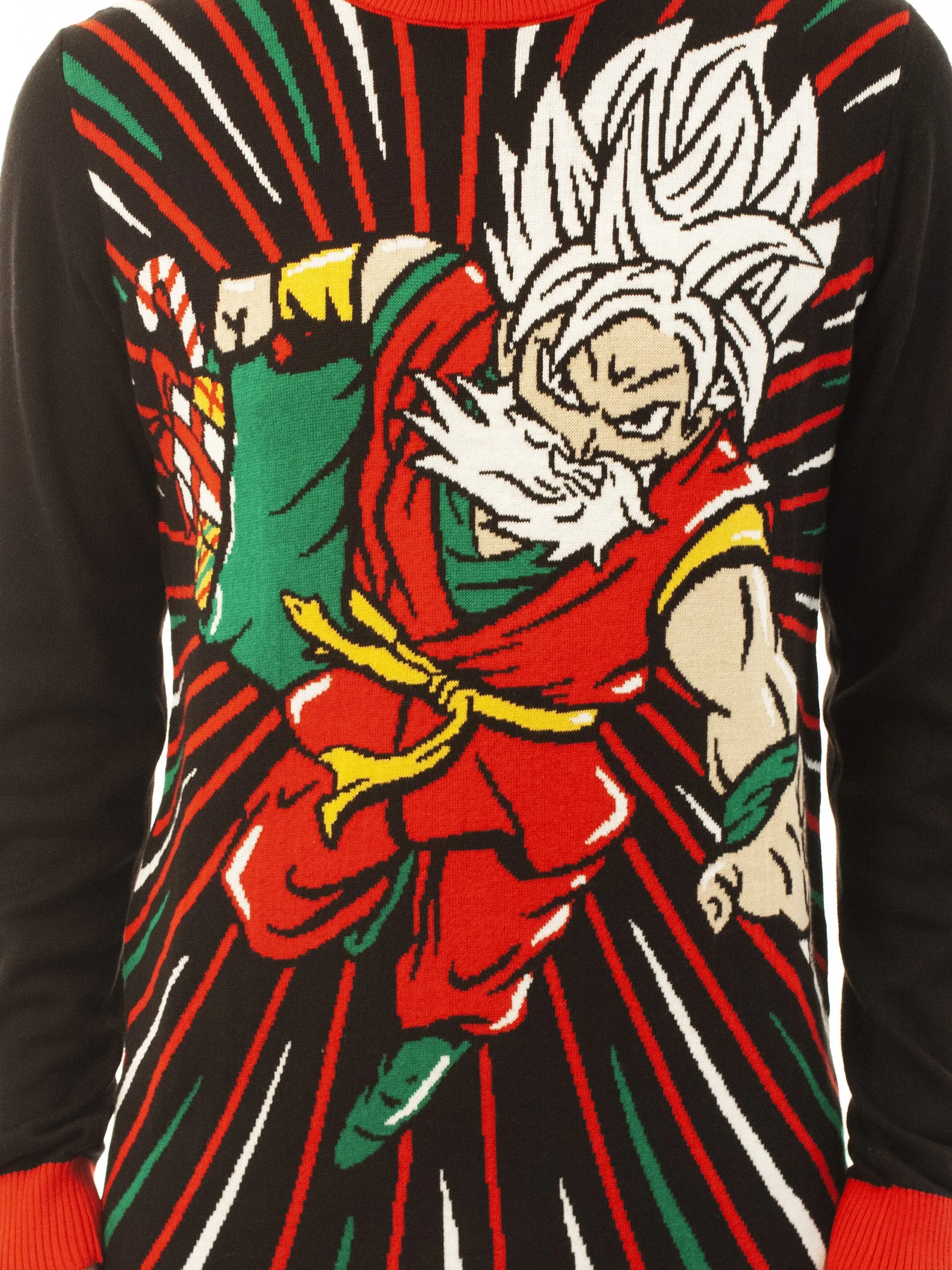 Anime Santa | Ugly Christmas Sweater For Men & Women | Unisex Sizing