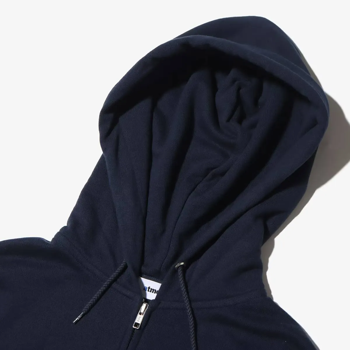 ATMOS SMALL LOGO ZIP UP HOODED SWEATSHIRT