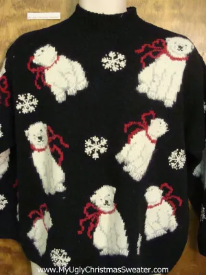 Awesome Polar Bears Ugliest Bad Christmas Sweaters Pullover