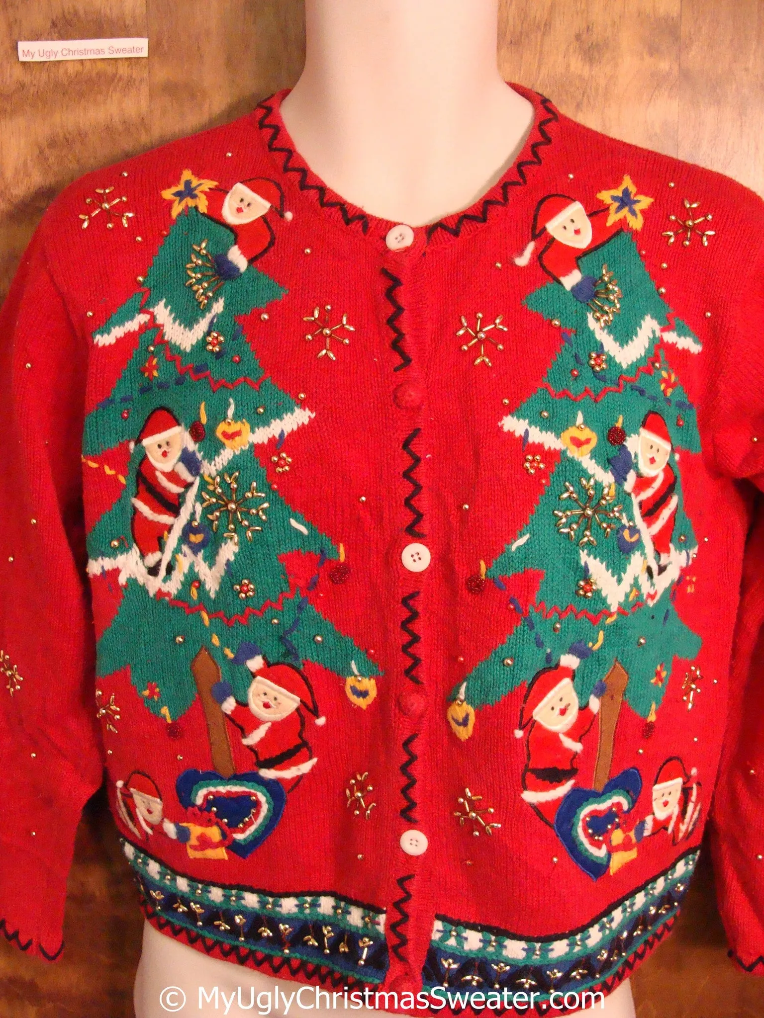 Best 80s Colorful Ugly Christmas Sweater