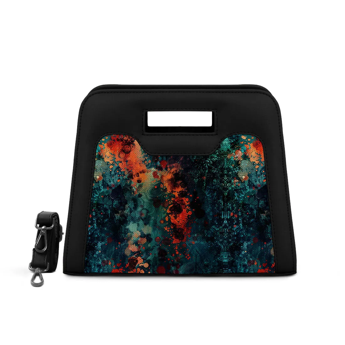 Black Chic Peek Handbag ColorFusion