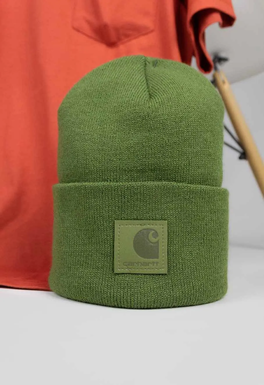 Carhartt&#x20;Hat&#x20;Black&#x20;Label&#x20;101070&#x20;-&#x20;Green