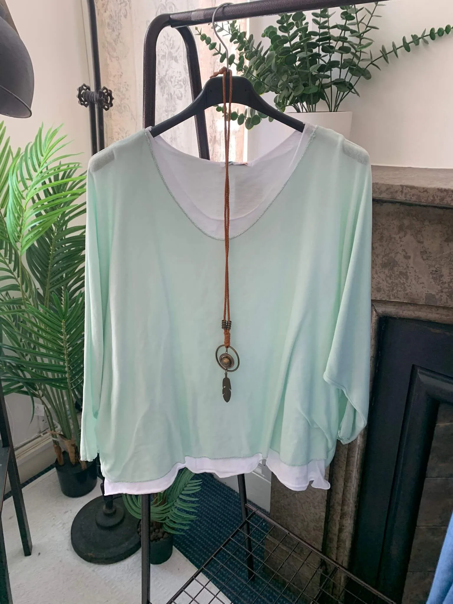 Casual Double Layer Ladies Top