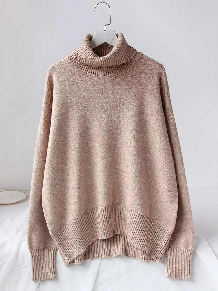 Chunky Knit Turtleneck Sweater: Cozy Winter Essential & Chic Fashion Choice