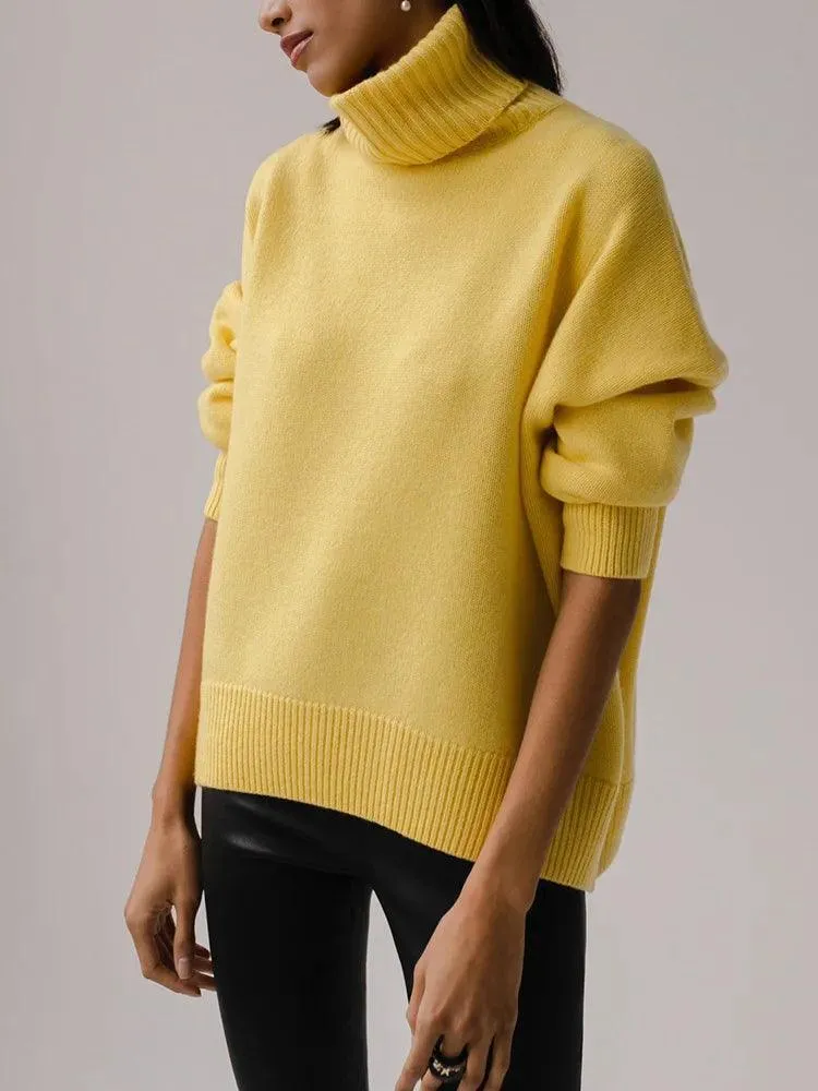 Chunky Knit Turtleneck Sweater: Cozy Winter Essential & Chic Fashion Choice