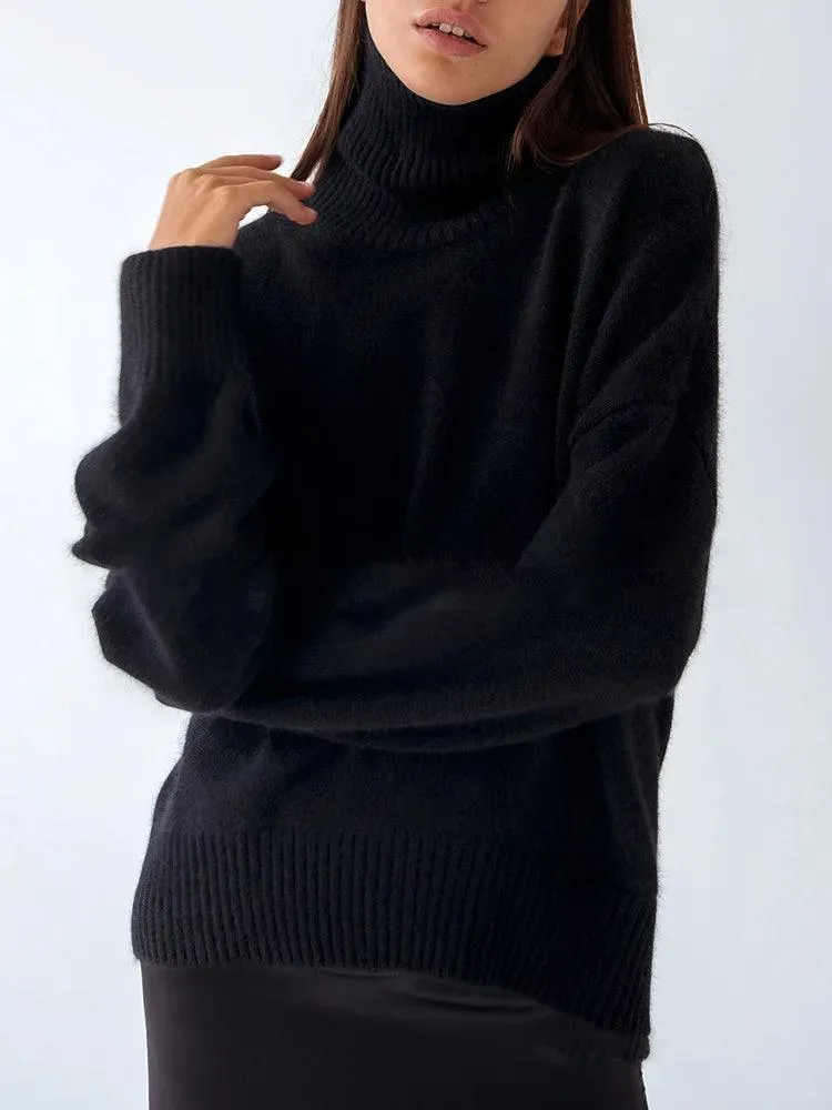 Chunky Knit Turtleneck Sweater: Cozy Winter Essential & Chic Fashion Choice