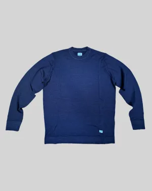 C.P. COMPANY Crew Sweater Estate Blue