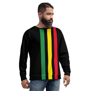 Descendants of the Island Rasta Stripes Unisex Sweatshirt