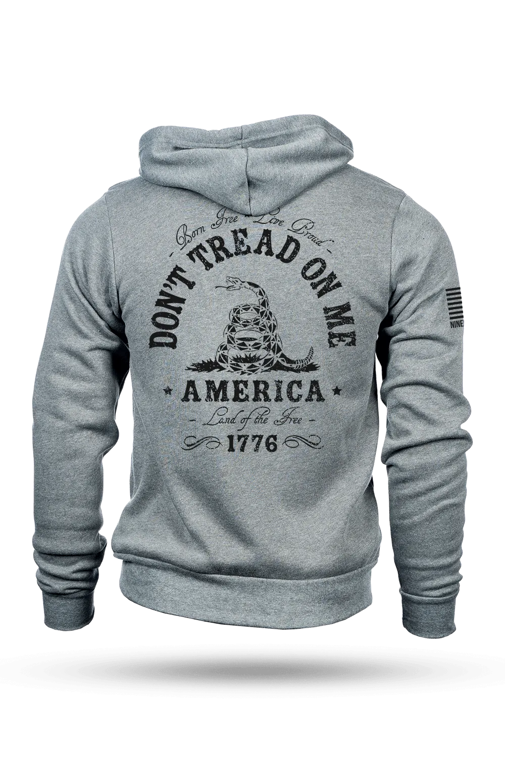 Don't Tread on Me - Men's Full-Zip Hoodie