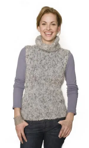 Fuzzy Turtleneck Pattern (Knit)