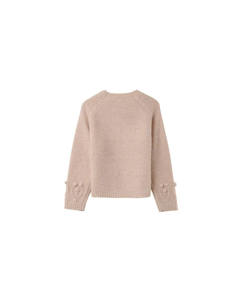 Grace & Mila Naurine Sweater in Pale Pink