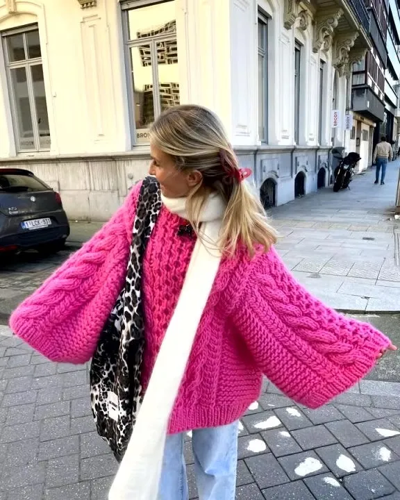 Hunter - Scandinavian style oversized knit