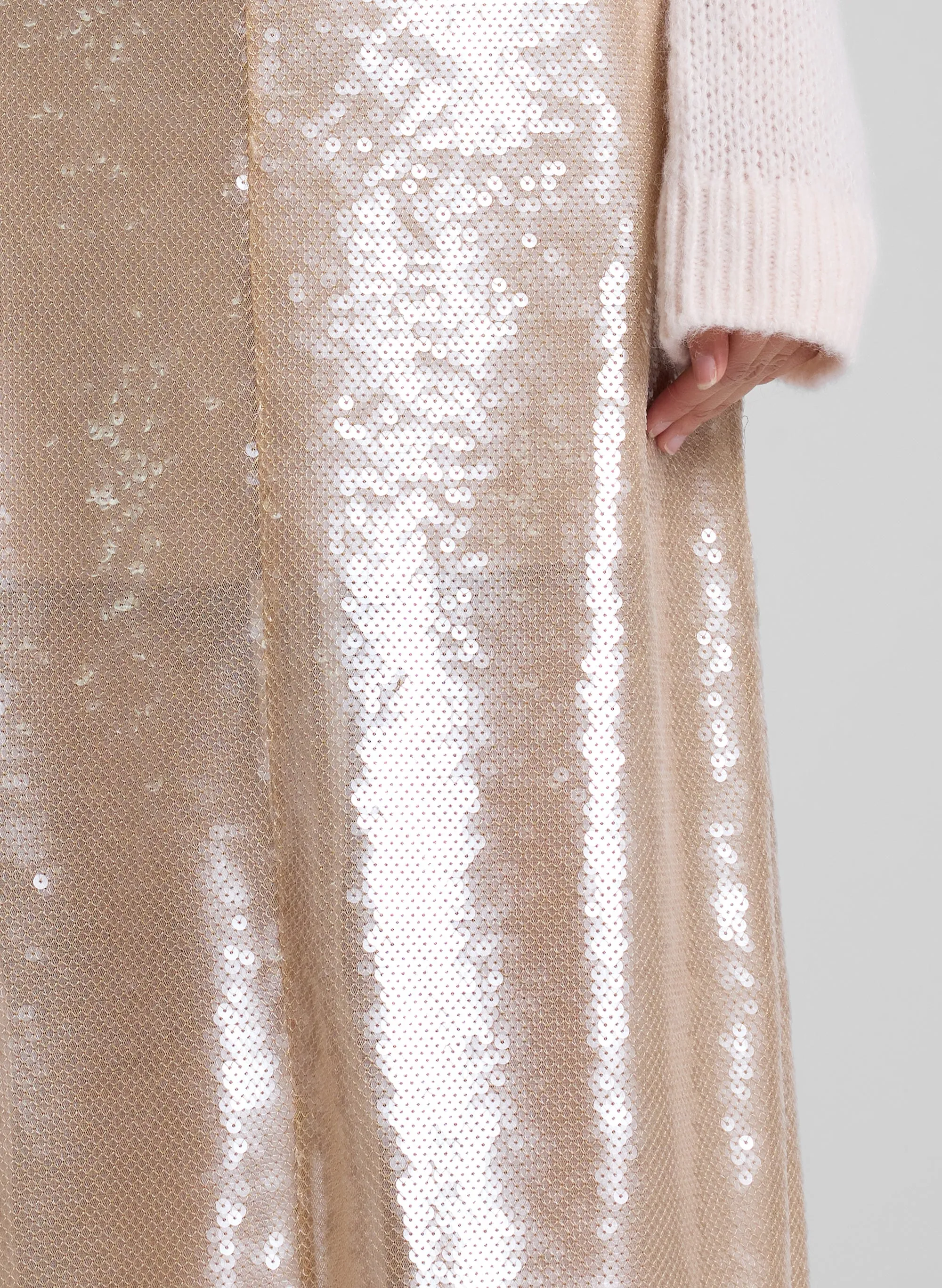 Monroe Soft Sequin Skirt