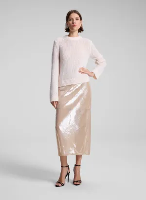 Monroe Soft Sequin Skirt