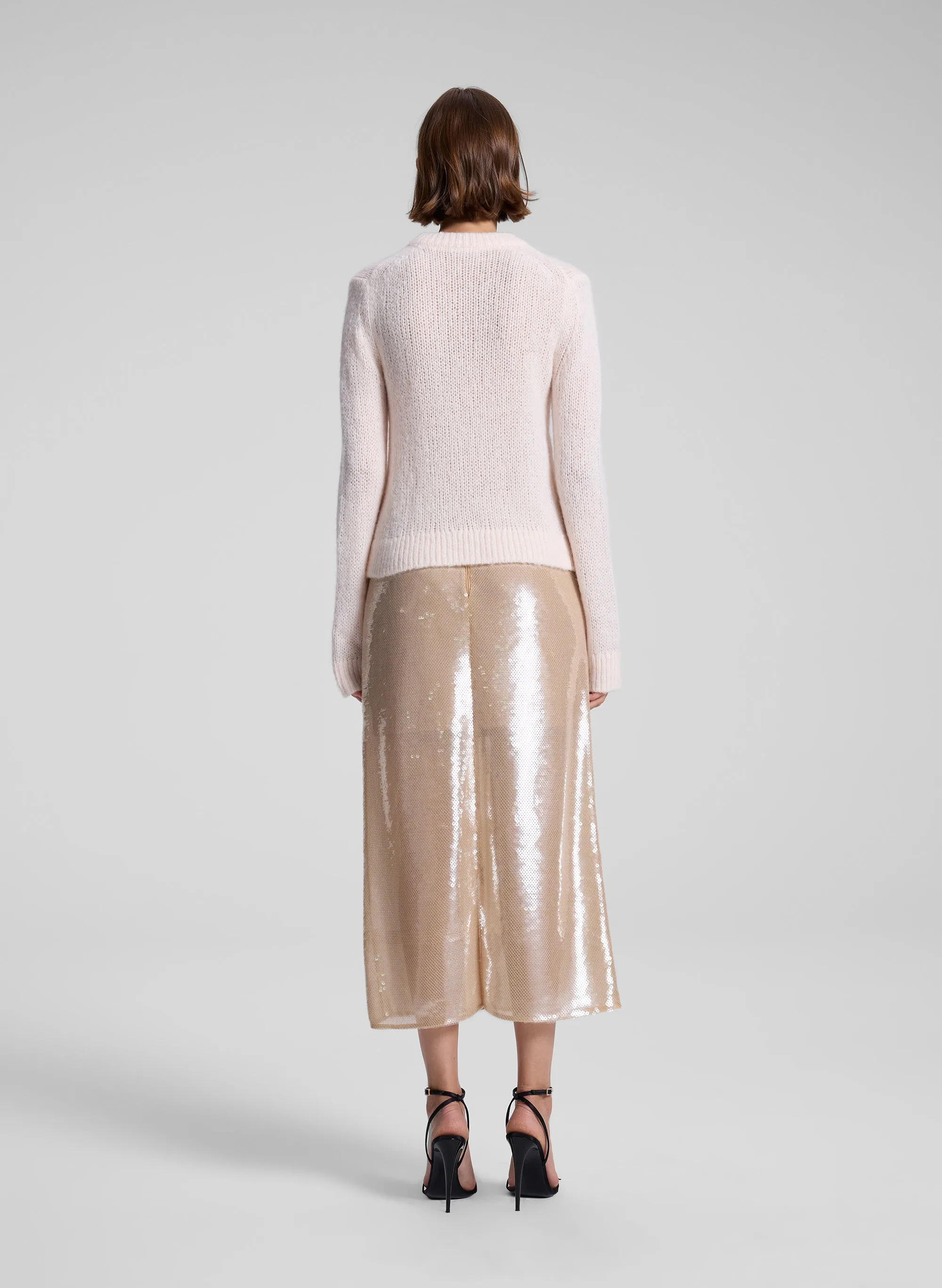 Monroe Soft Sequin Skirt