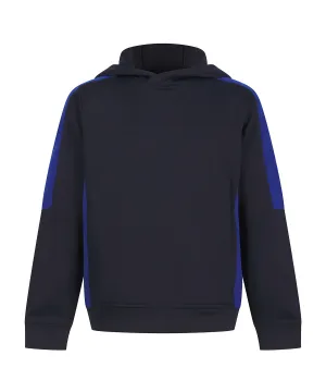 Navy/Royal - Kids contrast team hoodie