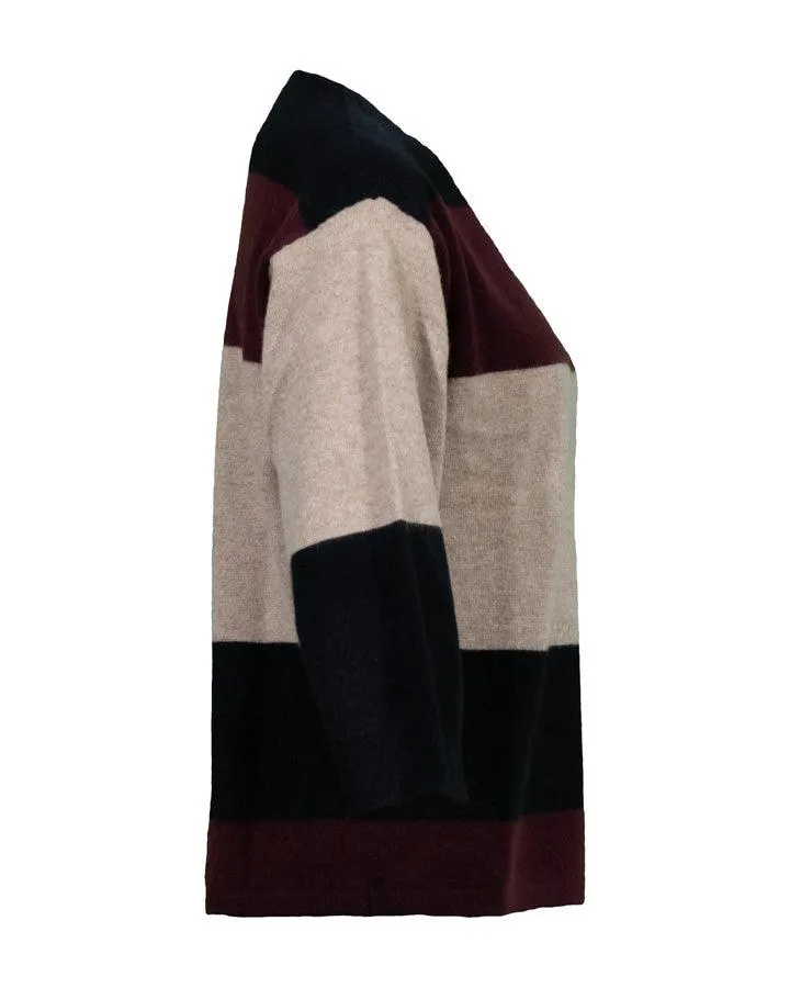 Repeat Color Block Cashmere Sweater