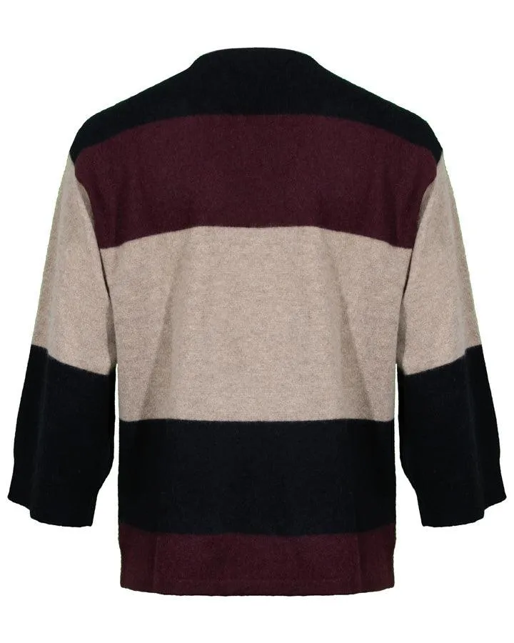 Repeat Color Block Cashmere Sweater