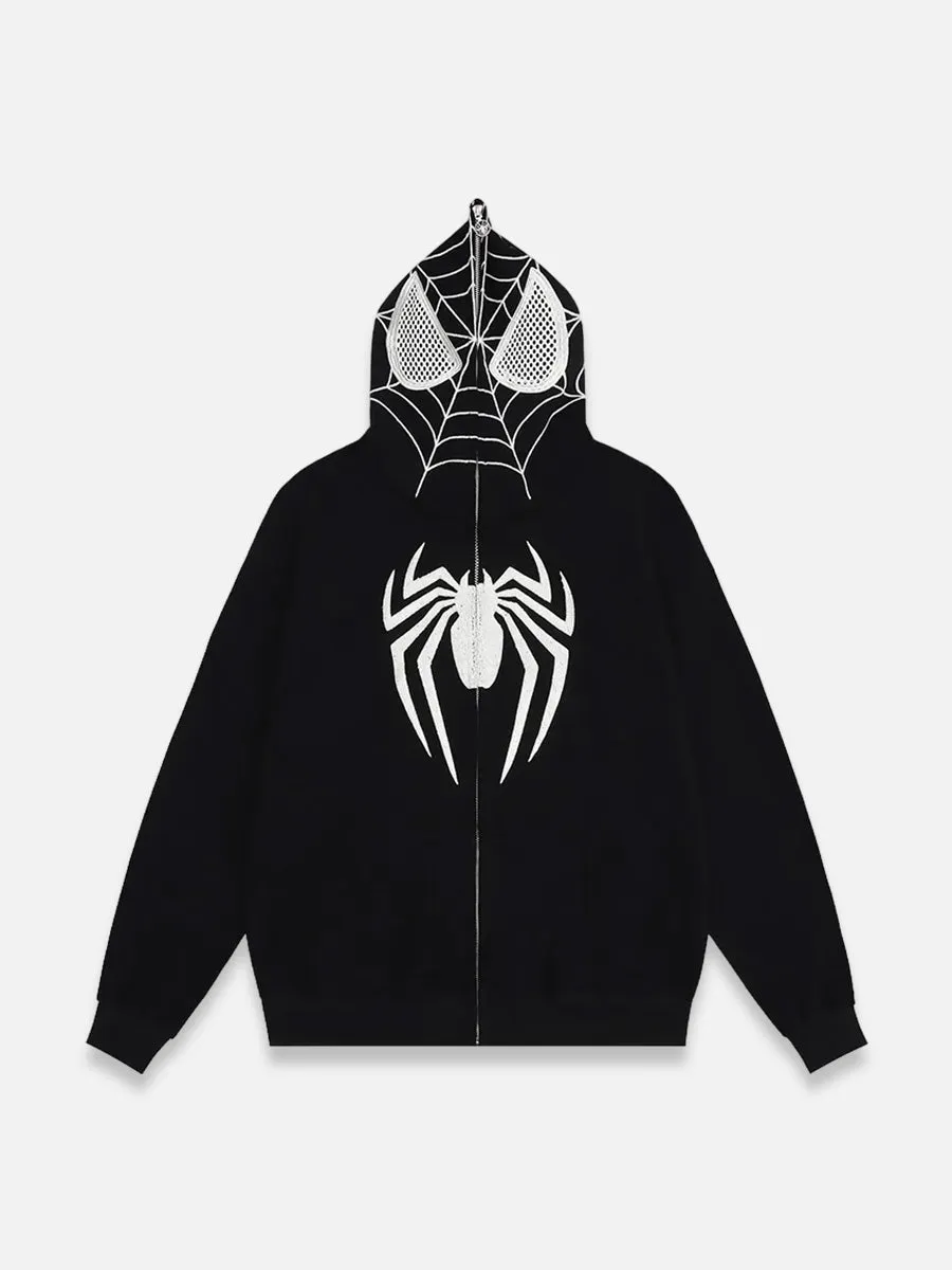 SPIDER ZIP-UP HOODIE