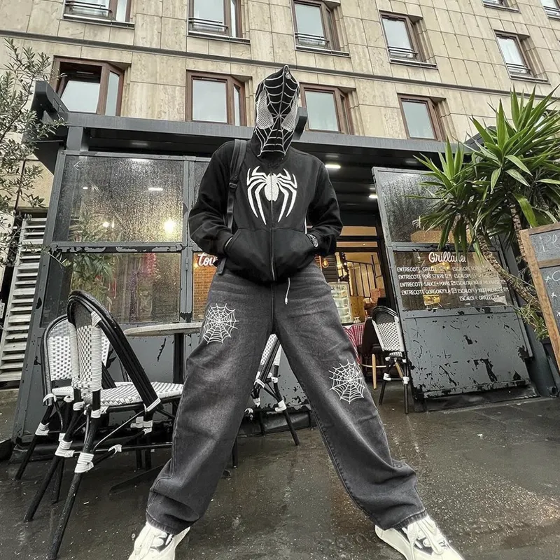 SPIDER ZIP-UP HOODIE