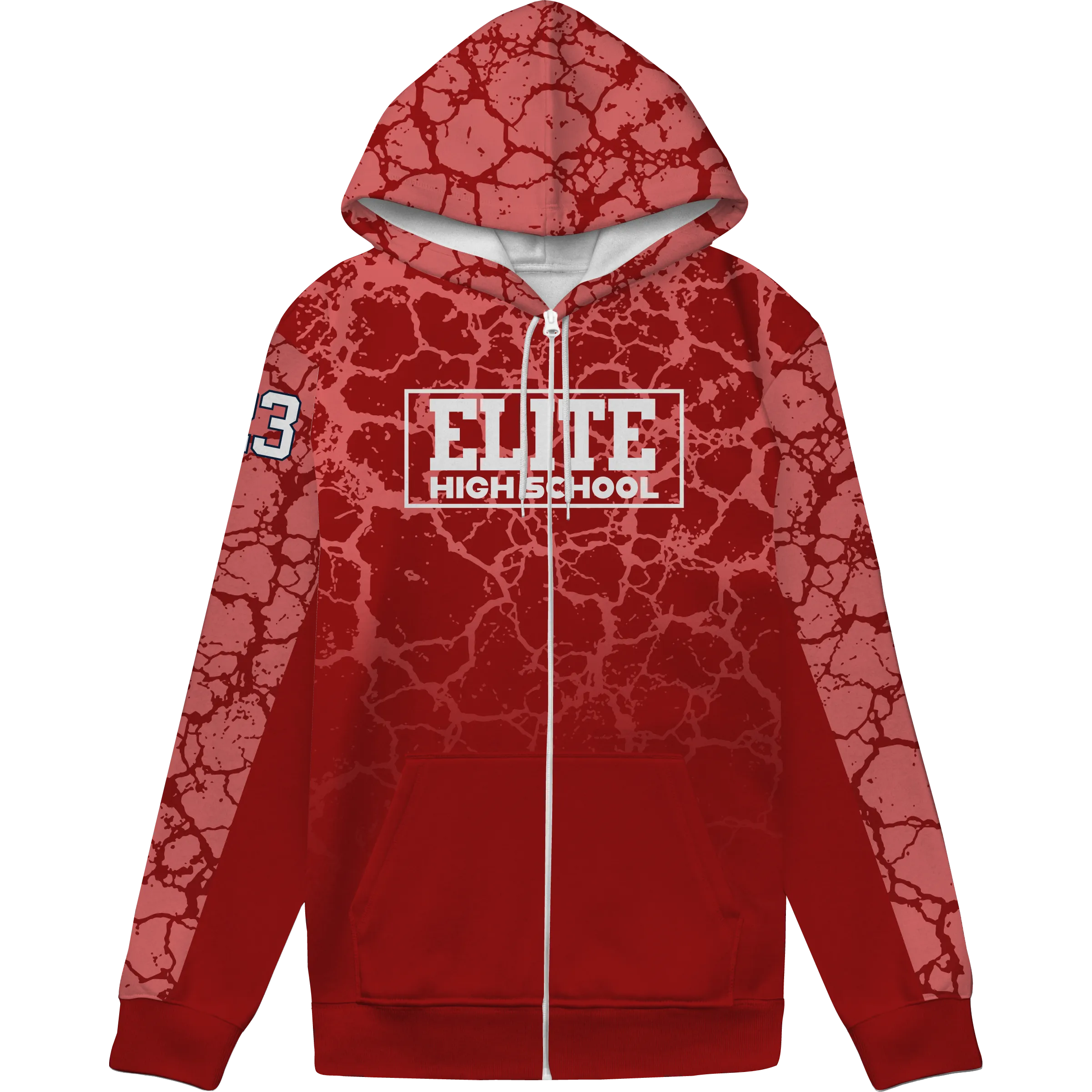 Sublimated Zip Up Design Code 118