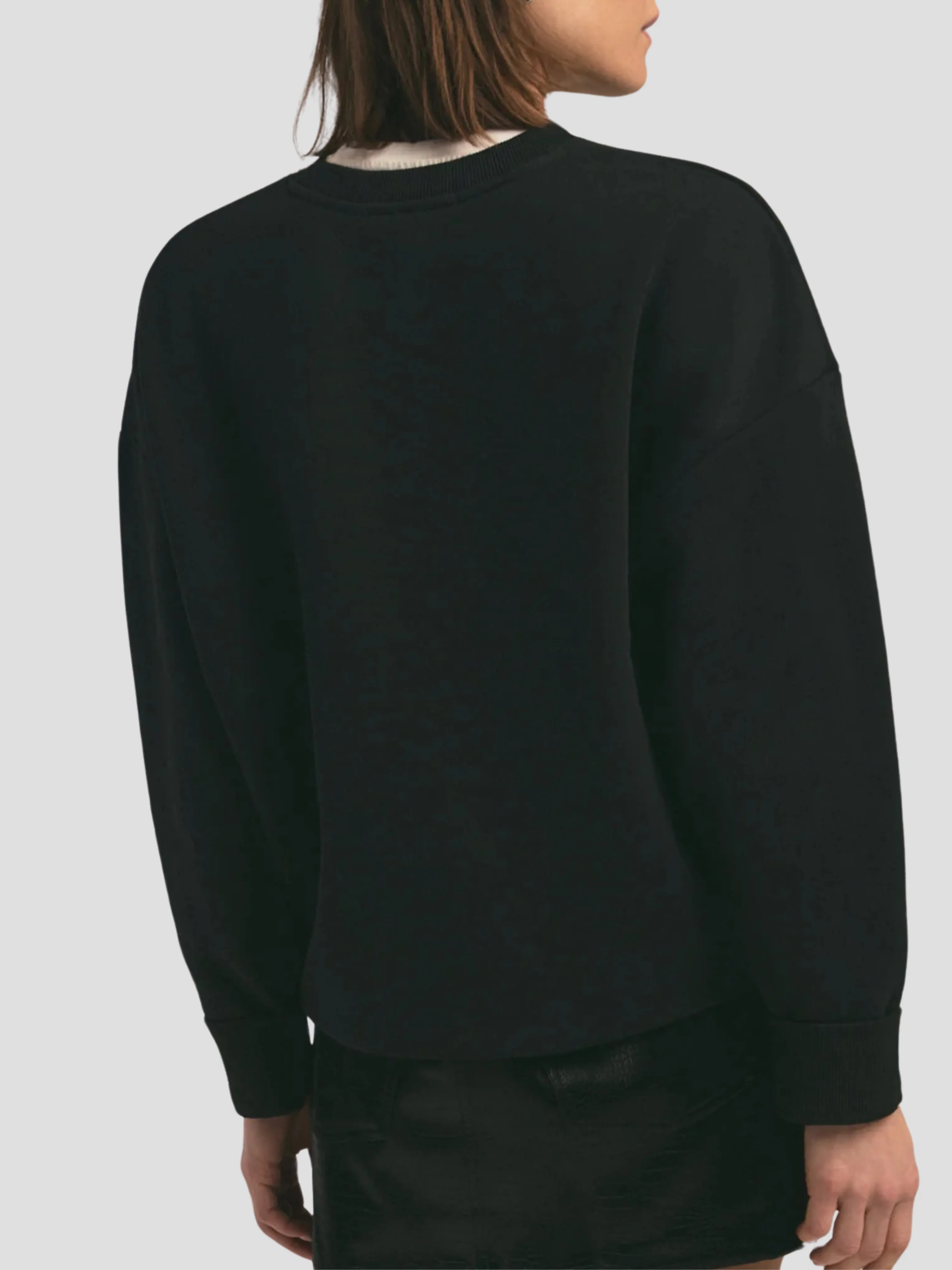 The Collegiate Sweatshirt in Black