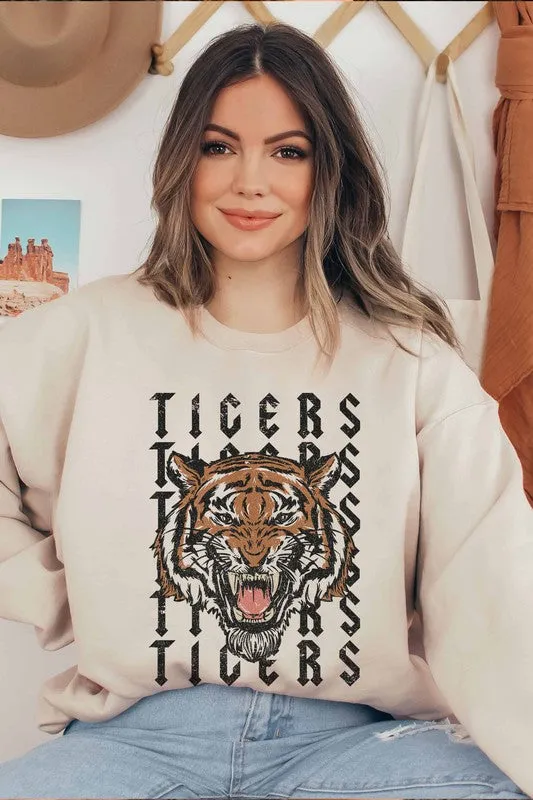 TIGERS GRAPHIC SWEATSHIRT