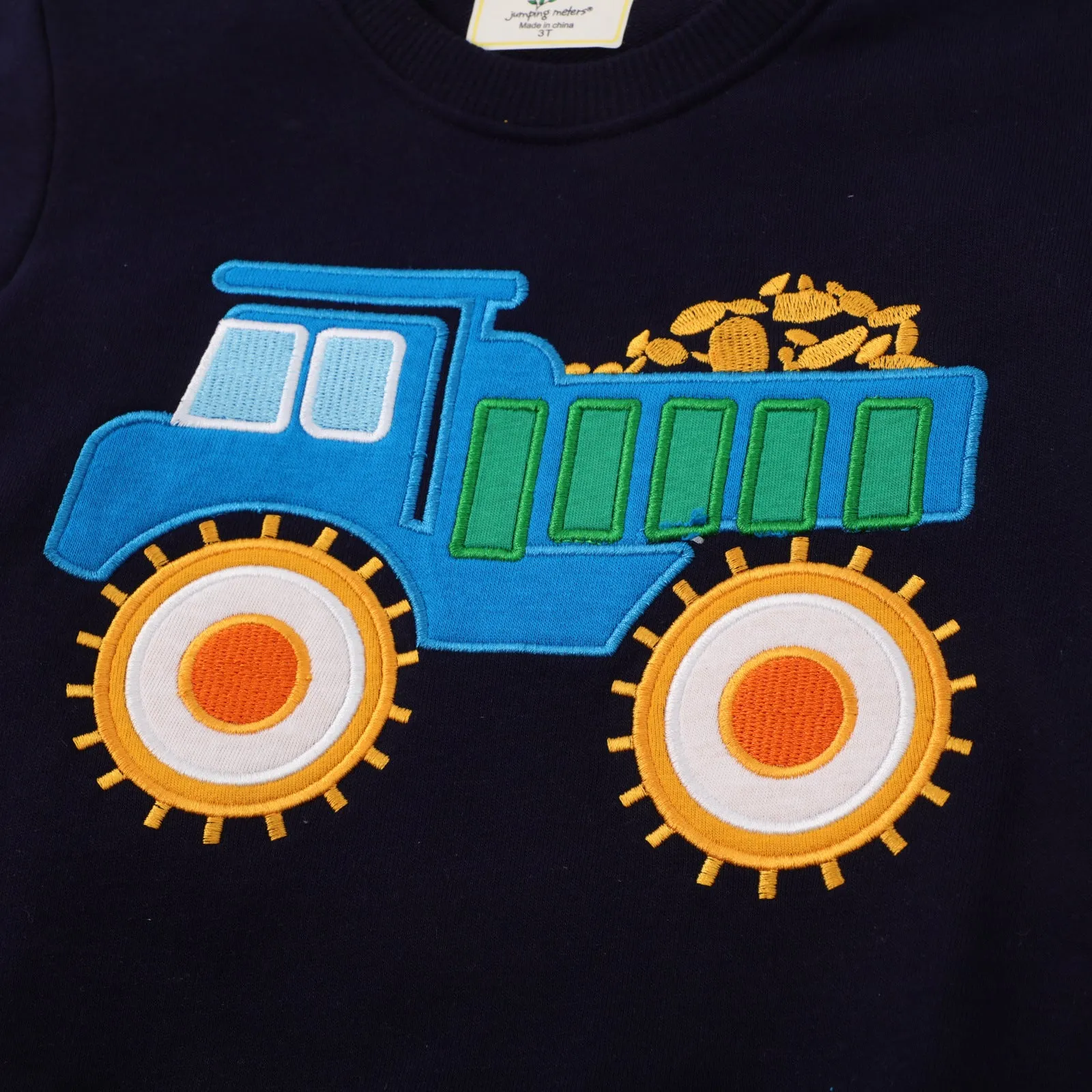 Toddler/Kid Boy's Vehicle Design Long Sleeve Sweatshirt