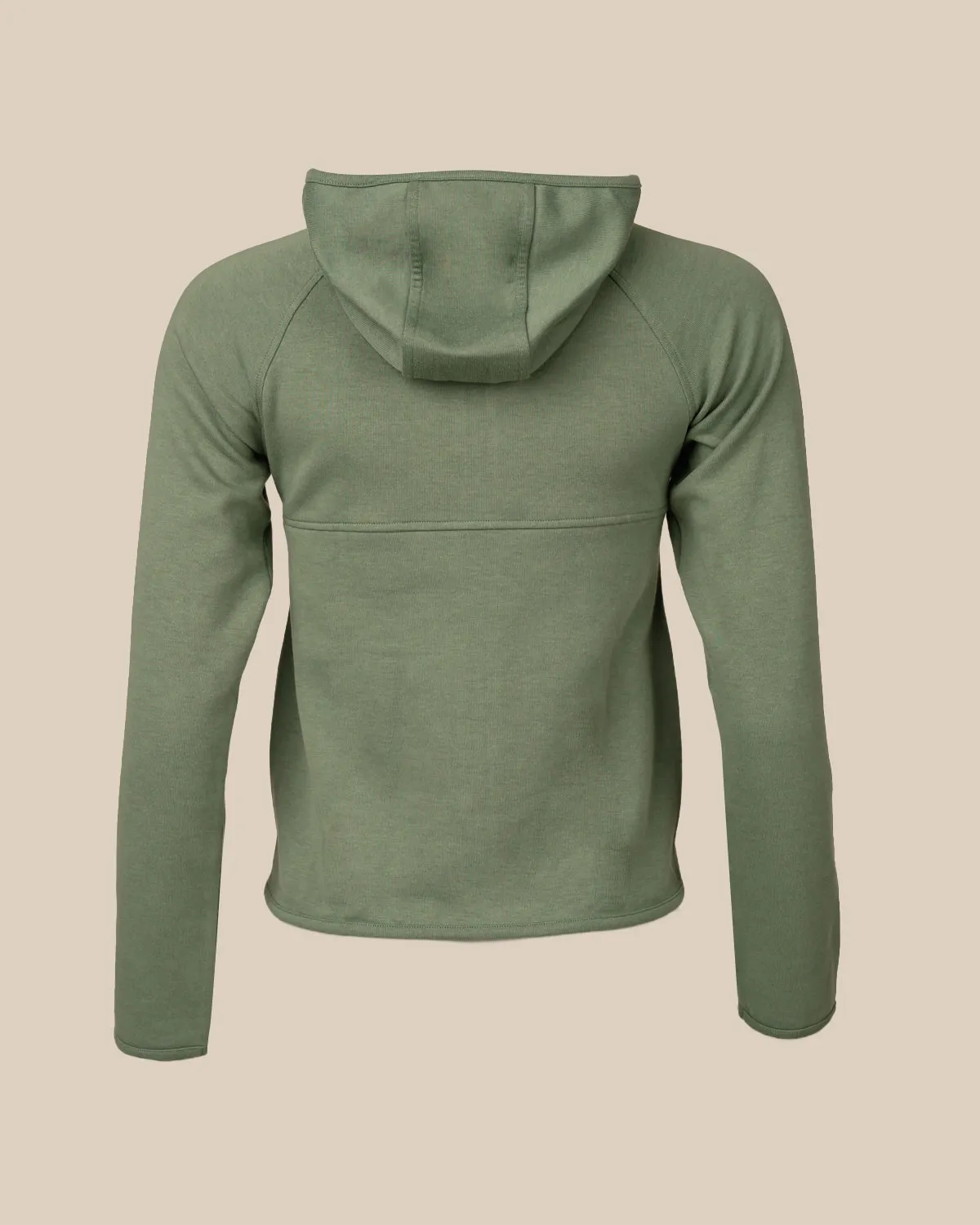 Toive Zip-Up Hoodie Sage Green