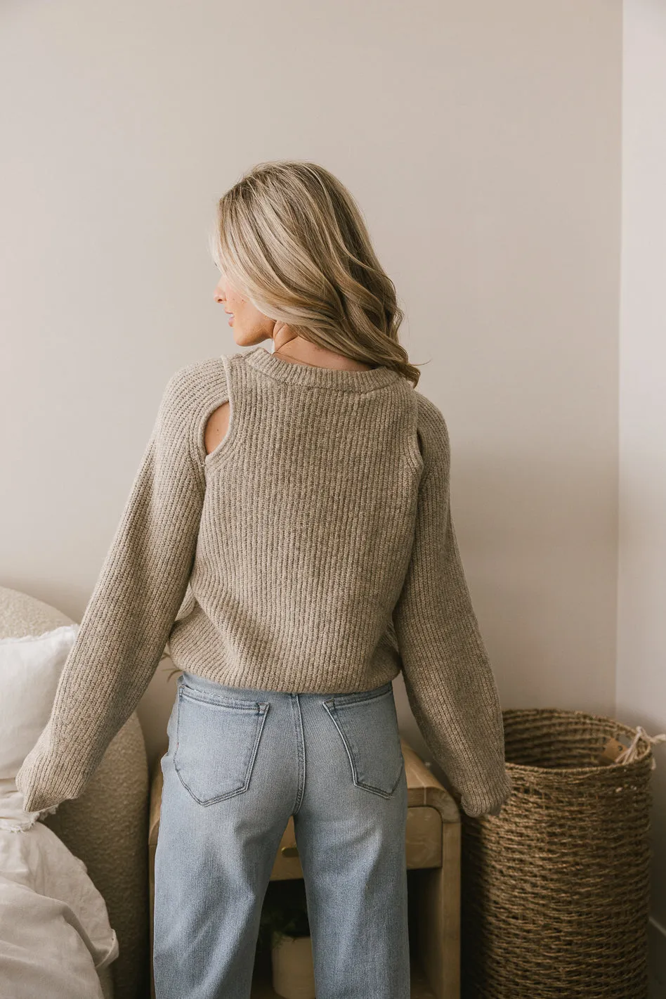 Vanessa Cut Out Sweater - FINAL SALE